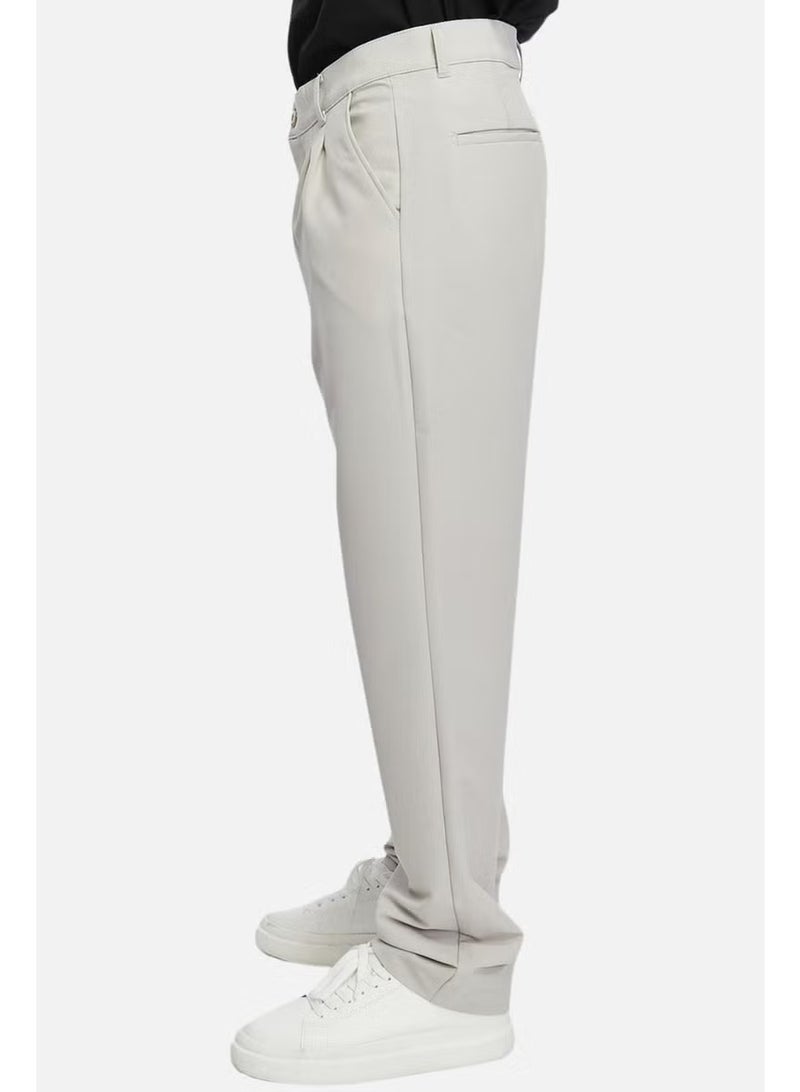 Cedy Denim سروال تشينو فضفاض بخصر مرتفع للرجال C358 - Image 3